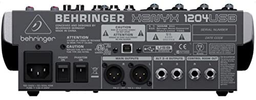 Behringer Xenyx 1204USB Mixer - Image 2